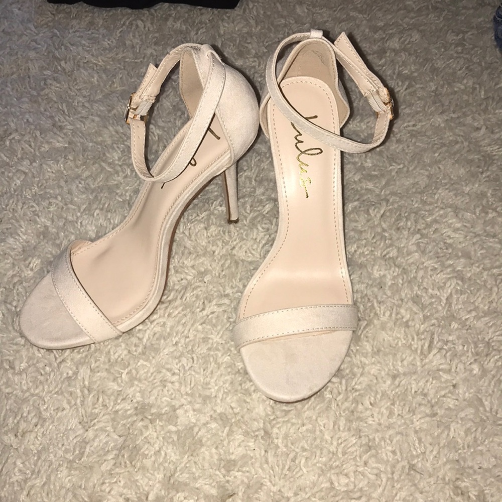Lulu’s Strappy Heels